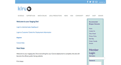 Desktop Screenshot of klrusupport.org